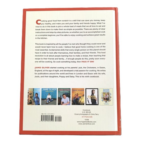 Jamie’s Food Revolution Cookbook Hardcover Illustrated 2009 By Jamie Oliver NEW! - Picture 2 of 15
